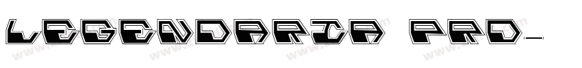Legendaria Pro字体转换
